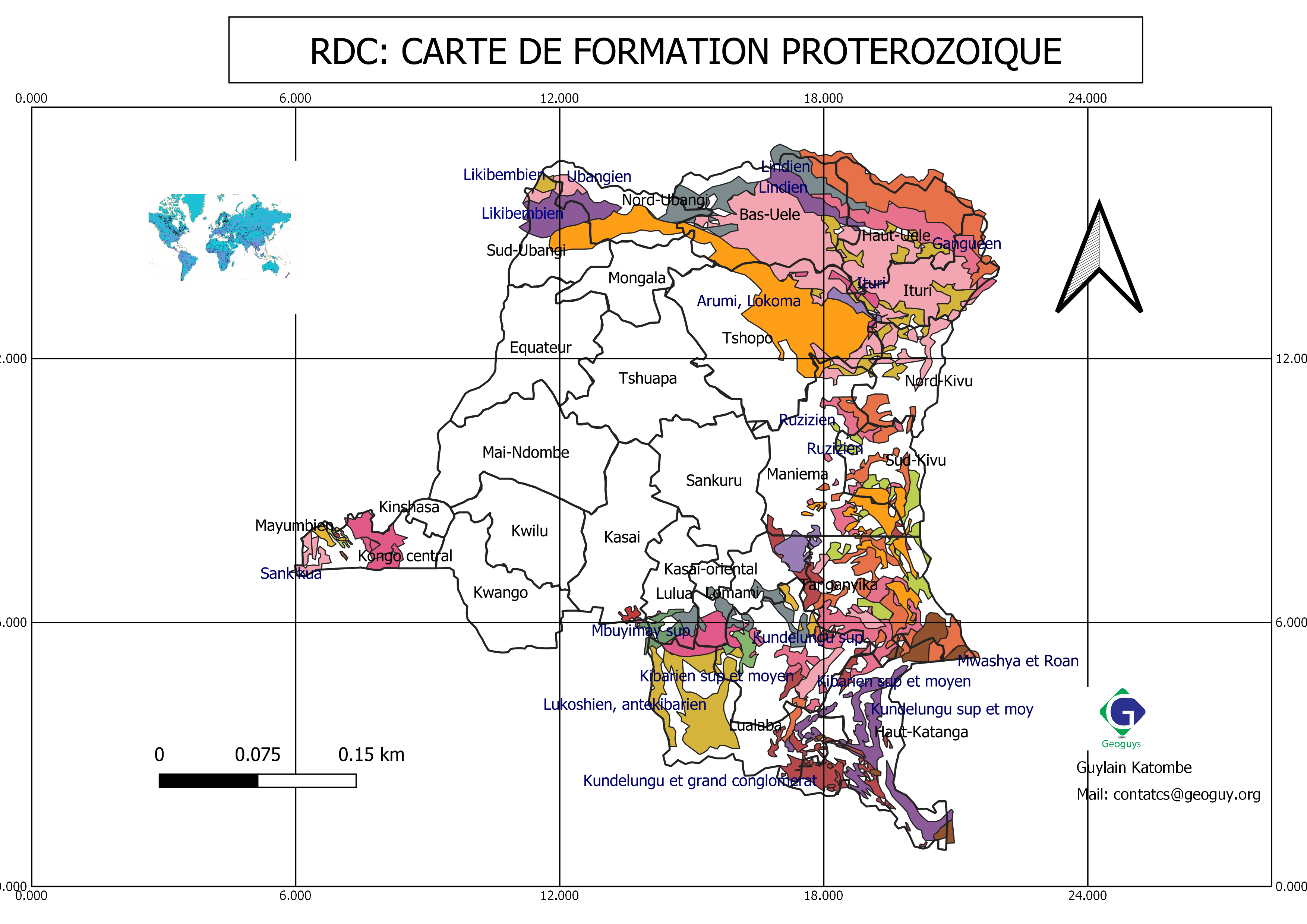 RDC_CARTEDEFORMATIONPROTEROZOIQUEDELARDC  Geoguys