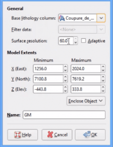 leapfrog geo resolution blockmodel