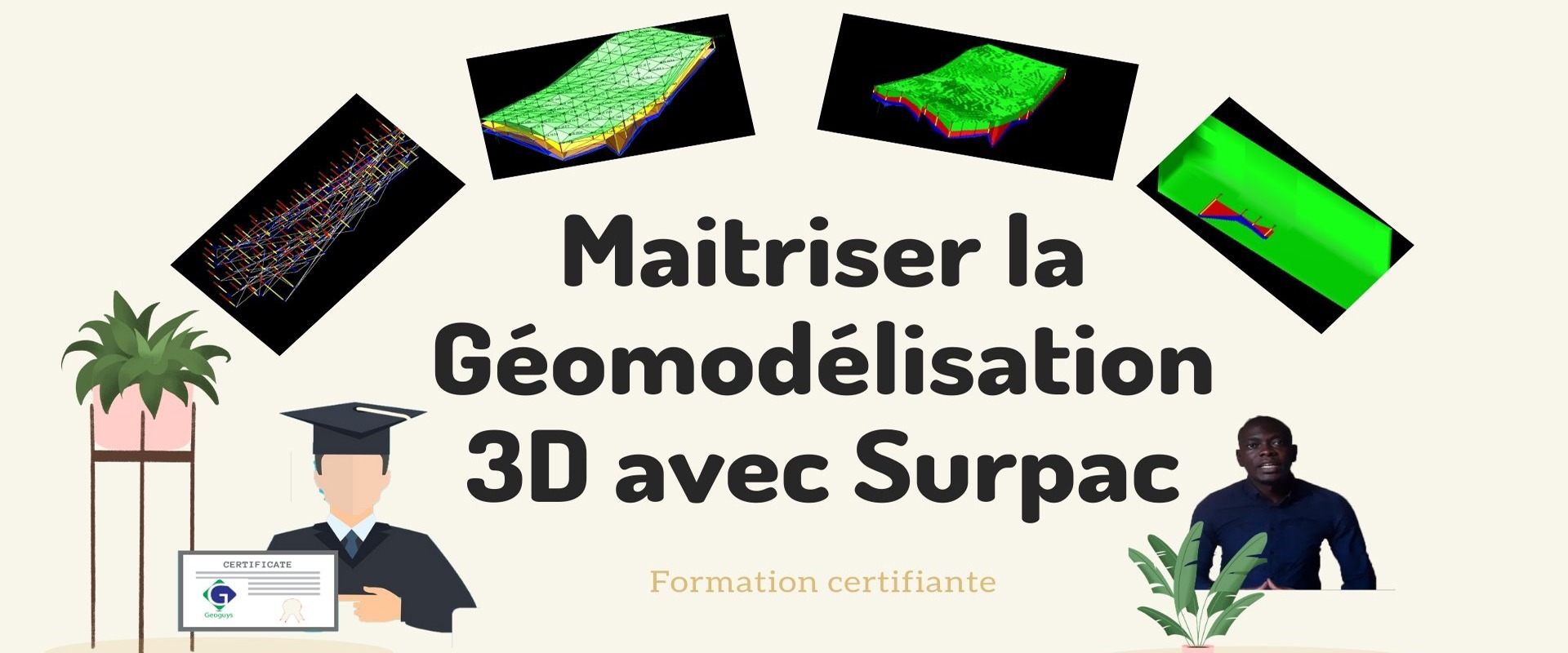 Formation En Modélisation Géologique Dun Gisement Geoguys