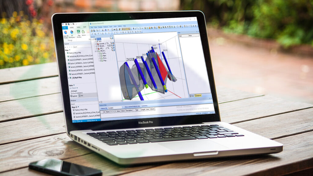 Formation de Mapinfo pro discover modelisation geologique 3d