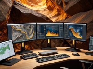 Comment choisir le meilleur logiciel minier : Surpac, Leapfrog, Datamine, Deswik etc.